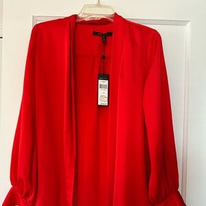 BCBGMaxAzria Red Blouse